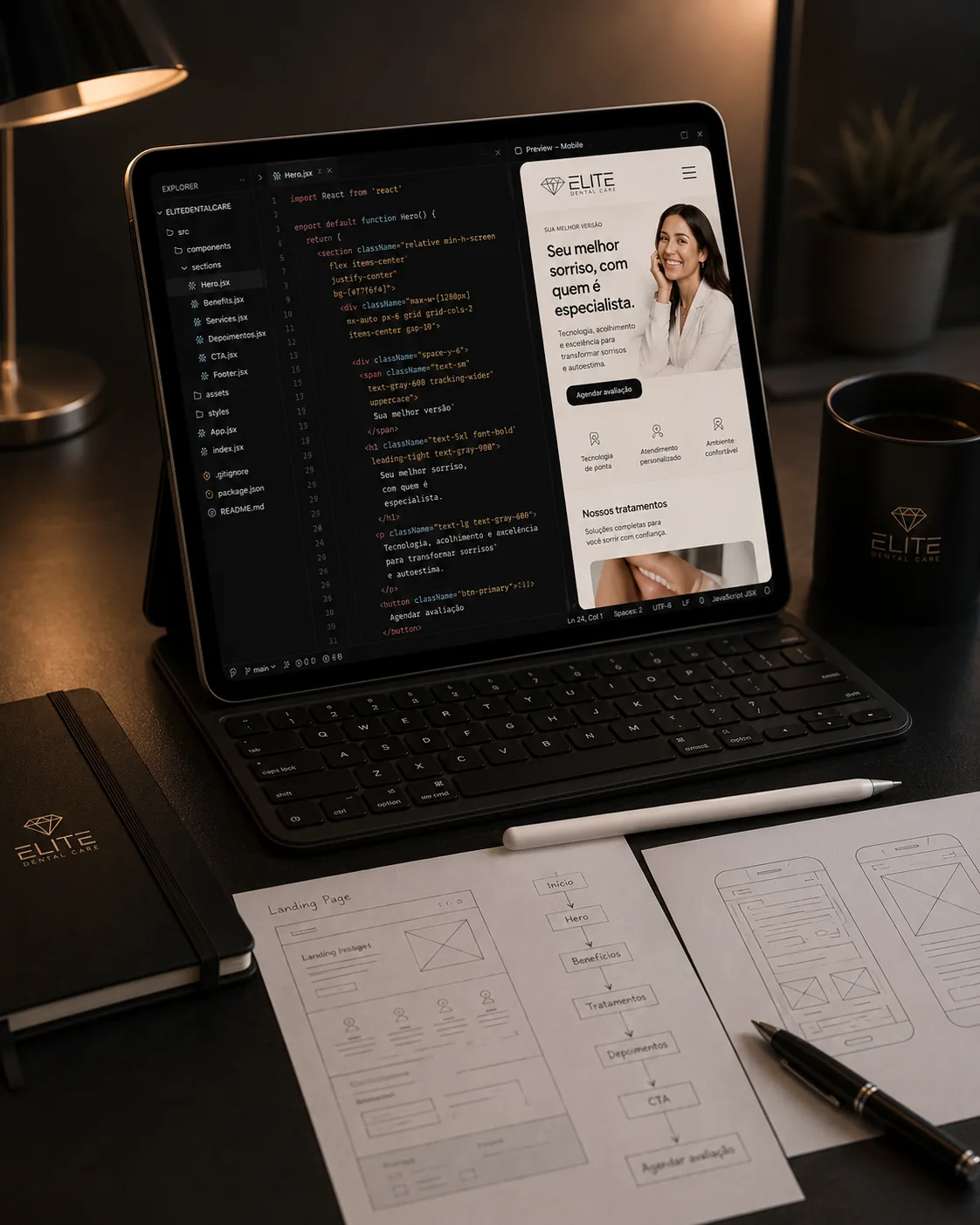 Landing Pages de alta conversão